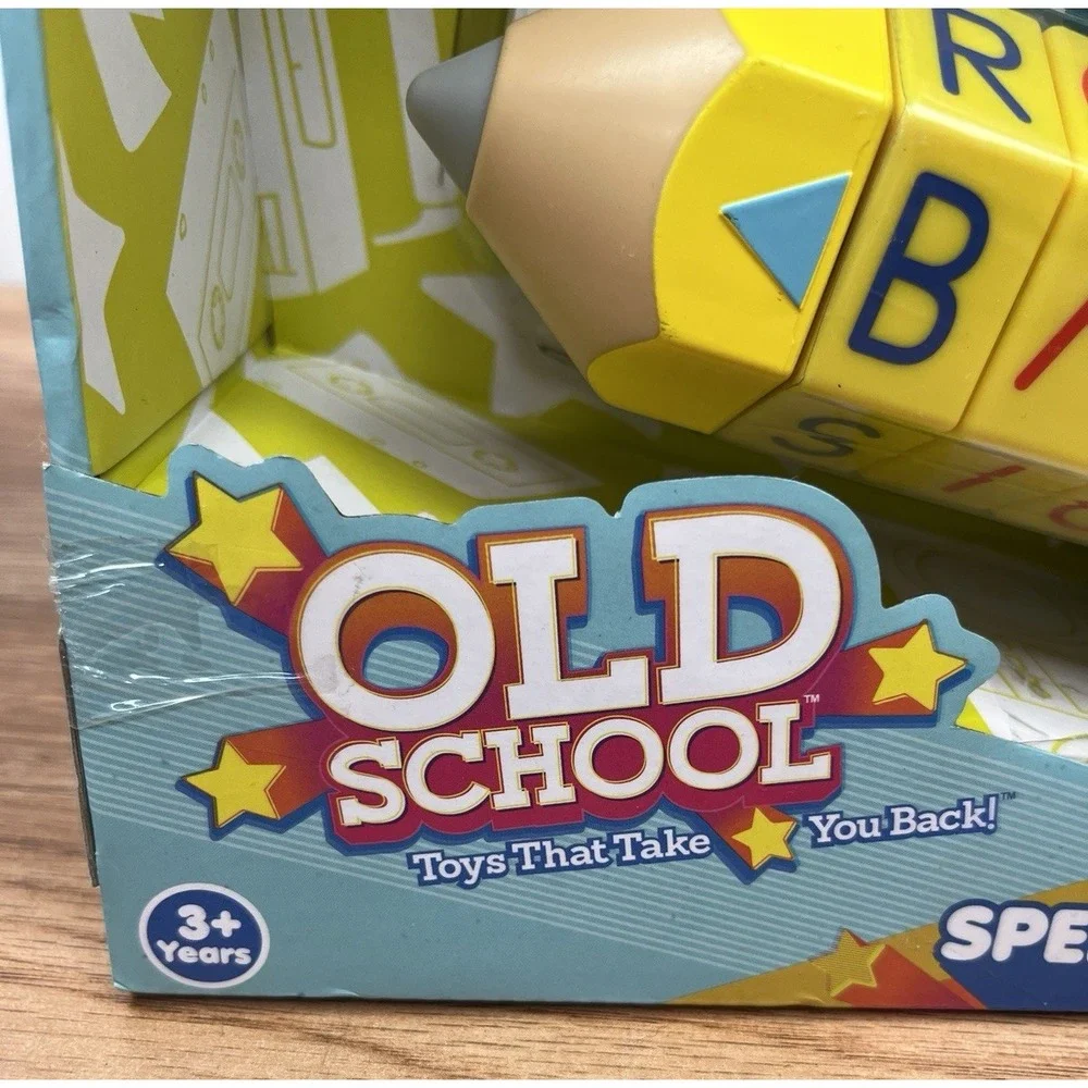 Little Tikes Old School 100 Words Spell & Spin Pencil NEW in Package